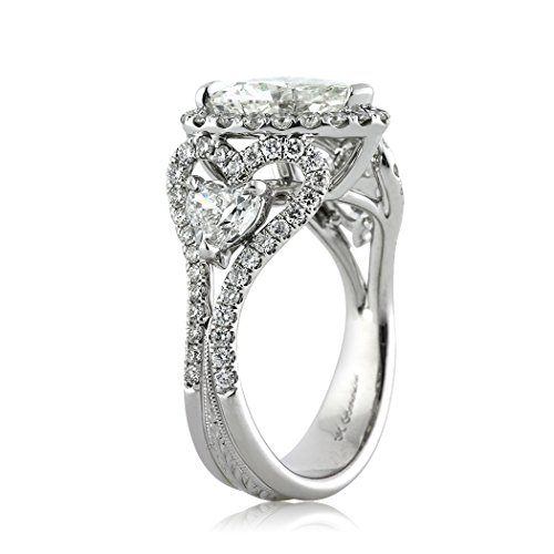  Mark Broumand 4.25ct Heart Shaped Diamond Engagement Ring From Mark Broumand Price: $28,745.00
