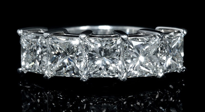  Diamond Platinum Wedding Band Ring