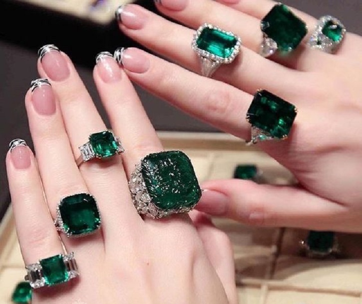A Spectacular Selection of Emerald Rings