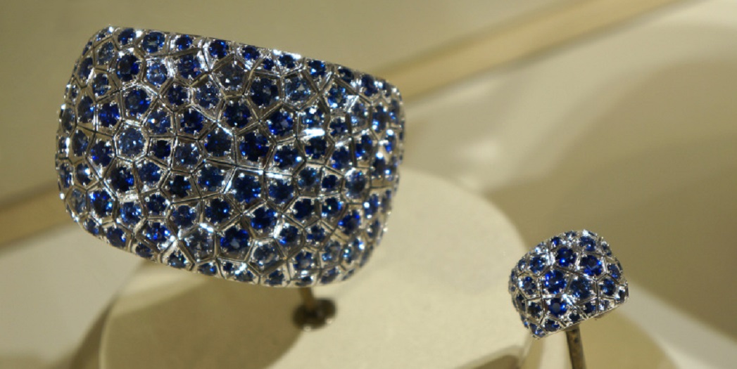Rivage Sapphire and Diamond Bracelet and Ring